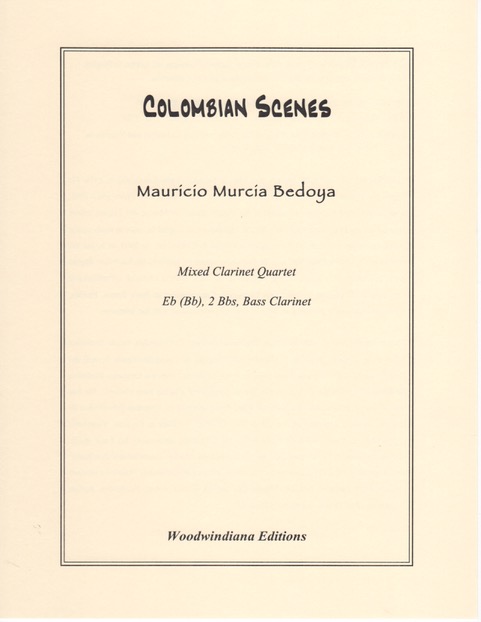 Mauricio Murcia Bedoya Colombian Scenes (Eb, 2 Bbs, BC)